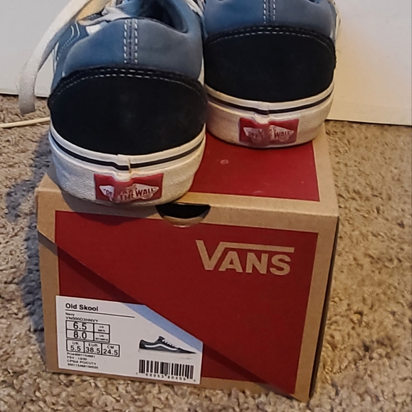 Navy Blue/Black Old Skool Van's - Picture 3 of 3